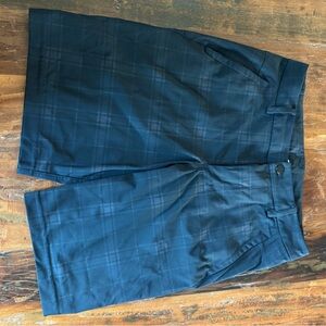 Men's lululemon Navy Plaid Shorts